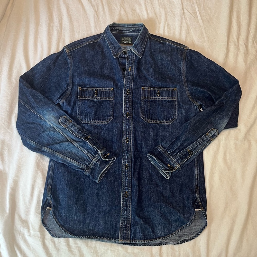 JCrew - Denim Button-up - Large